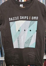 Vintage OMD Crush Tour 1985 T-Shirt Size XL New Wave 80s Rock Band Tee