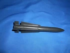 1983 GI JOE ARAH SKYSTRIKER LARGE MISSILE UNBROKEN NO DECAL PART ACCESSORY