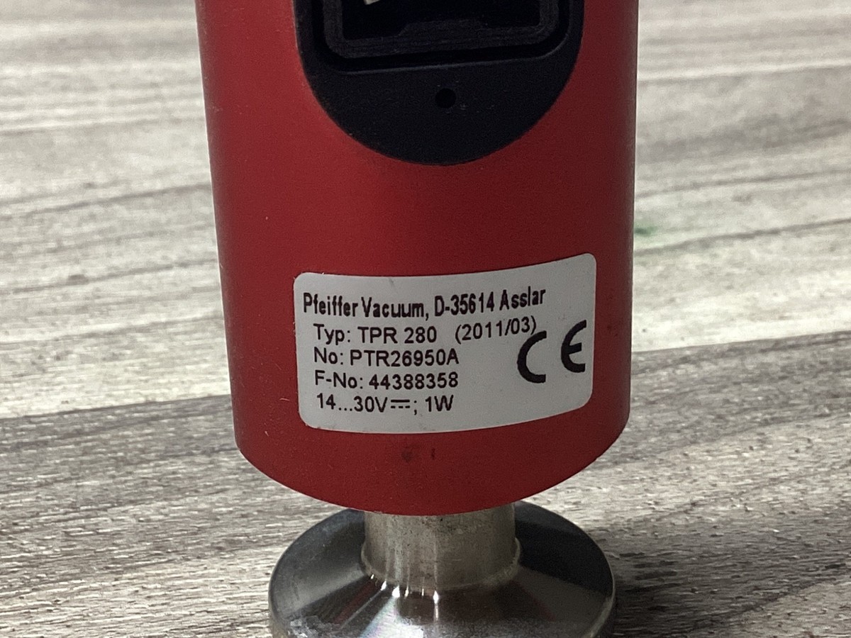 Pfeiffer Vacuum, D-35614 Assiar Type TPR 280 PTR26950A sensor