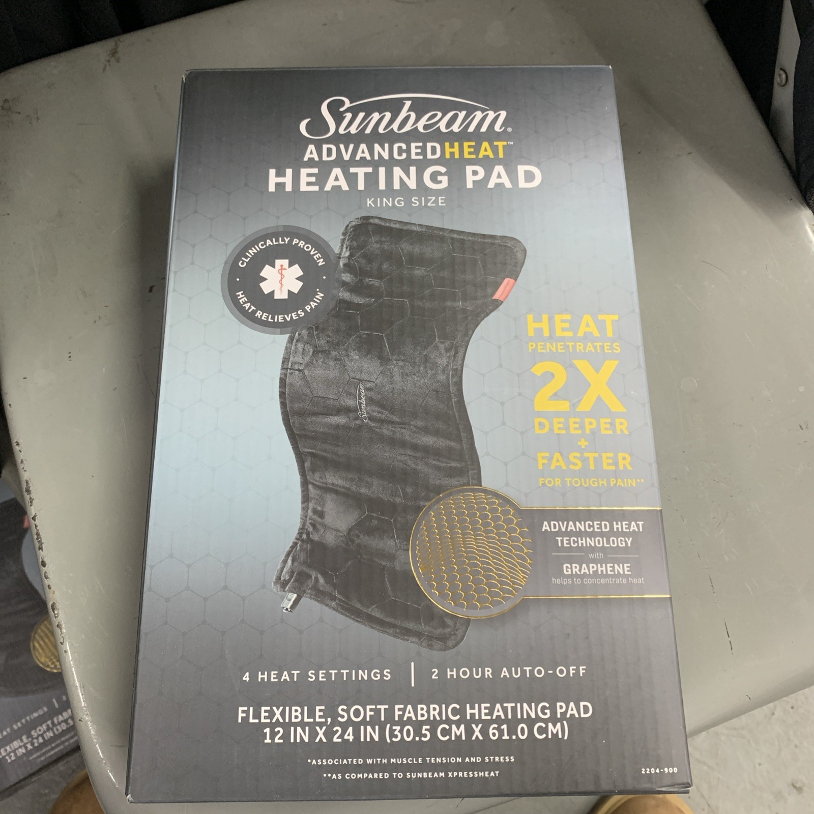 4 Heat Settings King Size Brand New