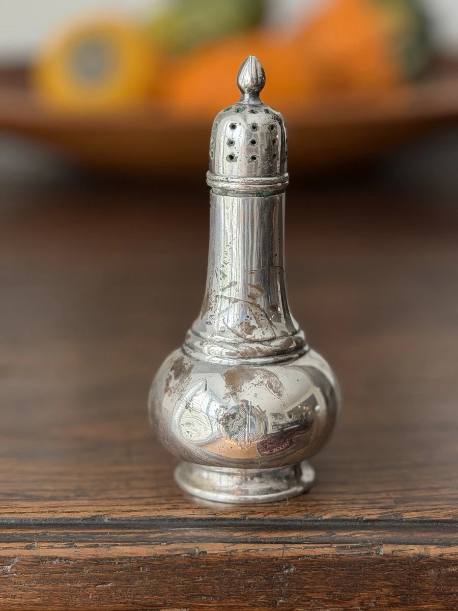 Tiffany & Co. Antique Sterling Silver Salt & Pepper Shakers for
