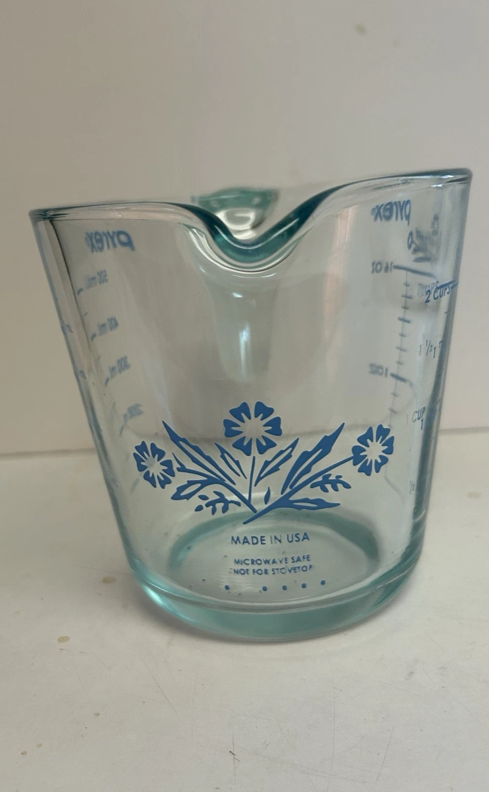 Pyrex Cornflower Blue 16-oz Measuring Cup 60th Anniversary Corning Ware New