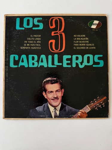 Los 3 Tres Caballeros Self Titled 1966 LP Primovox Records PRV-024 VG Cleaned - Zdjęcie 1 z 9