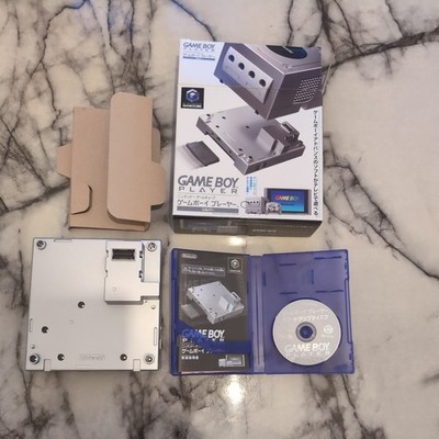 Nintendo GameCube GameBoy Player Silber OVP NTSC-J Getestet UK Verkäufer DOL 017