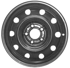 16x6.5 Factory Oem Black Steel Wheel Rim For 2008-2010 Dodge Avenger - Sebring