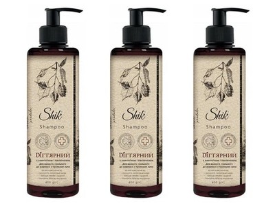 Teershampoo Haarshampoo 3 x 400 ml Allantoin Panthenol Birkenteerextrakt Teer