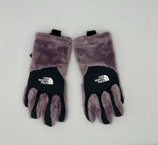 The North Face Girls U/R Powered Fleece Gloves Levander/purple Size L A0009
