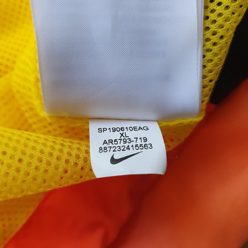 Nike Lab TN Track Jacket XL AR5793-719 Air Max Plus Sunset Orange Yellow Black - Picture 5 of 13