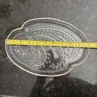 Vintage 1950s FEDERAL GLASS -Homestead- Snack Plate No Cup, Wheat Pattern. — photo 3
