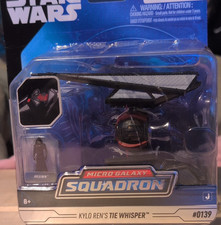 Jazwares Micro Galaxy Squadron Kylo Ren TIE Whisper Star Wars Series 7 0139