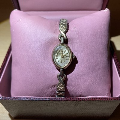 Enicar 17 Jewels Vintage Swiss Ladies Watch Speidel Luxury Time Piece Working