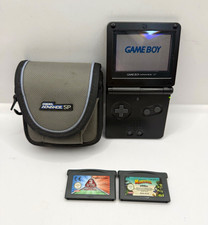 Nintendo Game Boy Advance SP Black Handheld Console