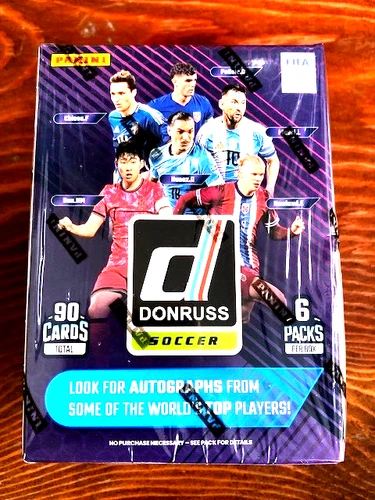 2024-25 panini donruss Fifa soccer blaster box factory sealed!
