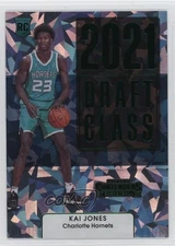 2021-22 Panini Contenders Draft Class Green Ice Kai Jones #19 Rookie RC fm0