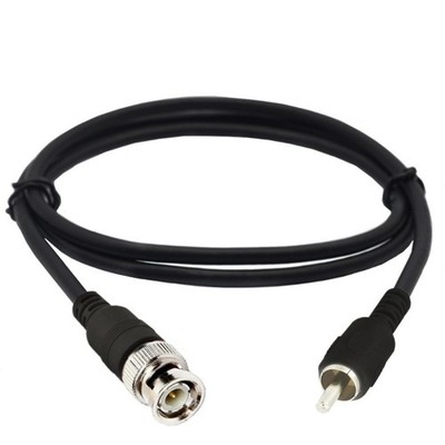 1.5m Video Cable BNC to Rcas Connectors AV Cord for Security Camera Systems