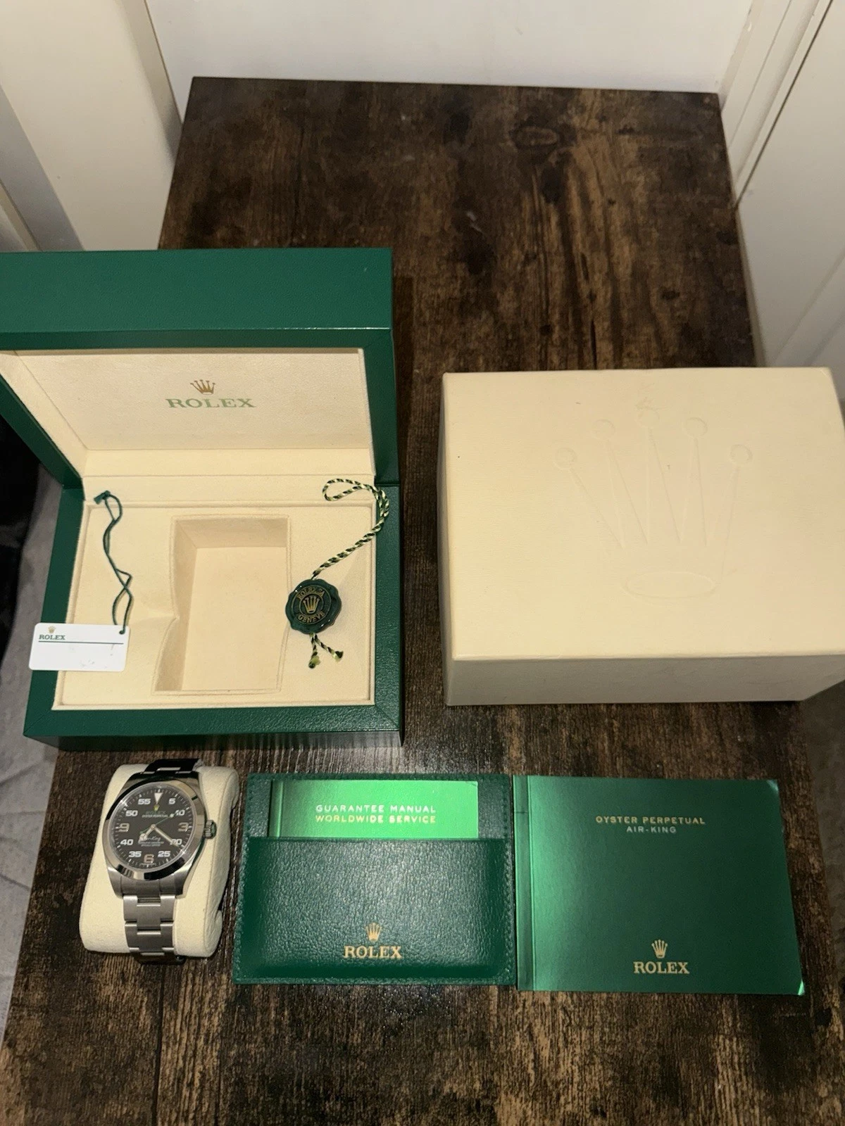 ROLEX AIR-KING 116900 – 2019 – FULL SET – BOX & PAPERS – GREAT CONDITION.