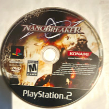 konami nanobreaker sony playstation 2 game disc only m-mature ntsc-u/c