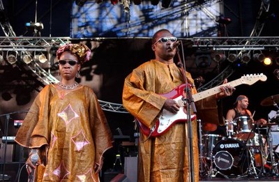 Amadou and Mariam perform Caribana Festival Geneva Switzerland Jun- Old Photo 12