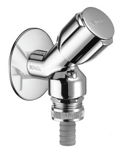 Schell Comfort GeräTeschräGsitzventil Mit RohrbelüFter Chrom - 033920699-image
