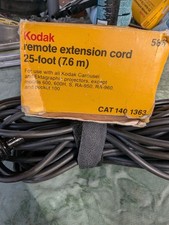 Vintage Kodak 35mm Slide Projector Remote Control Extension Cord Cable 25ft 586
