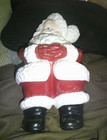 Vintage 70's Winking SANTA CLAUS Ceramic mold  filled inside ~heavy — photo 7