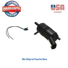 Windshield Washer Pump Fits Saturn Pontiac Oldsmobile Isuzu Gmc Gm Connector
