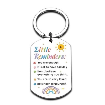 Inspiration Keychain Back to School Stuff Gifts Dorm Room Essentials for Guys 