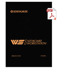GEM WS1 Keyboard User Instruction Manual Italian Owner's Manual - PDF File