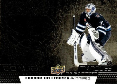 2025-26 Upper Deck Tim Hortons Goalie Etchings Connor Hellebuyck