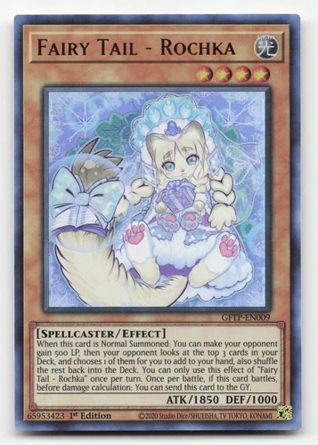 Yugioh Fairy Tail - Rochka GFTP-EN009 Ultra Rare 1st Edition NM
