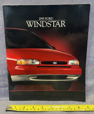 1995 Ford Windstar minivan sales brochure