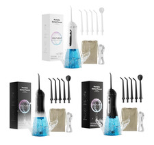 Cordless Water Flosser Dental Oral Irrigator Travel Teeth Cleaner Floss Pick