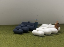 Set of 8 HO Scale Propane Tanks 4 sizes available