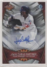 2019 Bowman Chrome 2018 AFL Fall Stars 123/150 Julio Pablo Martinez Auto u5x
