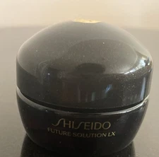 Empty Glass  Jar Shiseido Future Solution Lx Deluxe Size