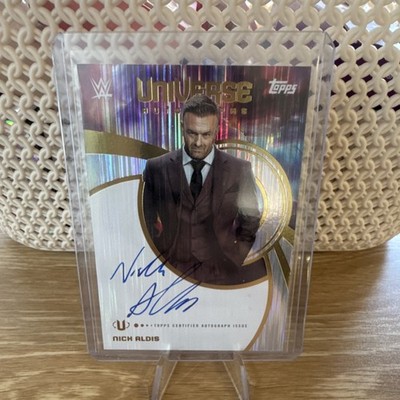 Topps Universe Autographs Autograph Nick Aldis WWE SmackDown UNA-NAL 2025