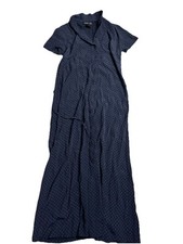 VTG Style & Co. Women’s Petite 2P Tie Back Floral Dress Button Up Cottagecore