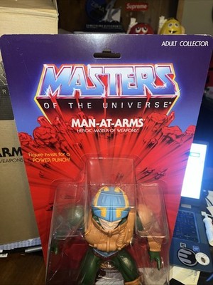 Action Figure Masters Of The Universe - Man-At-Arms - Serie 12 Giants, 30 Cm