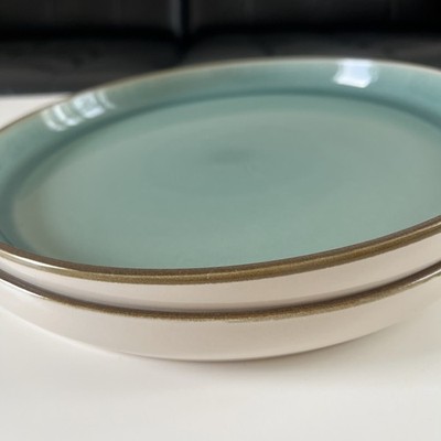 2 X TESCO FOX & IVY BONDI SPEISETELLER 10,5 ZOLL Bondi Teller türkis F&F
