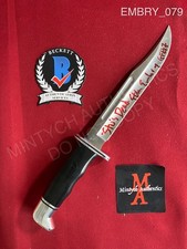 Ethan Embry autographed signed real Buck 120 Knife Scream 7 Beckett Marco COA