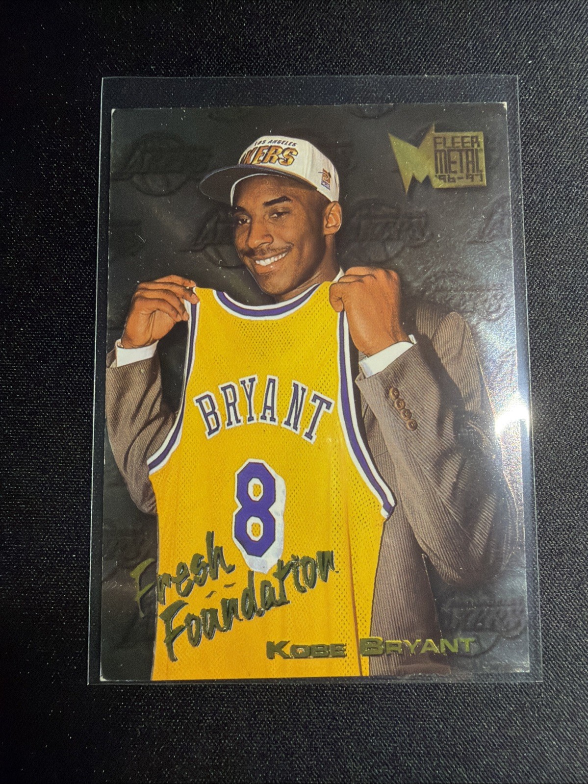 1996-97 Fleer Metal NBA Kobe Bryant #137 Fresh Foundation Lakers Rookie