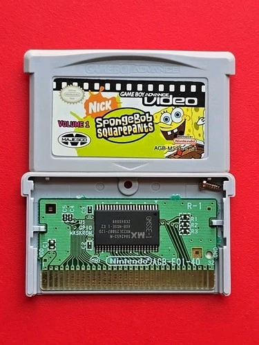 SpongeBob SquarePants, Vol. 1 Nintendo Game Boy Game Boy Advance Video GBA