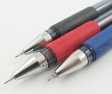 3pcs M G 0.38mm pipe Blue Black Red Gel Ink Pens apply for financial use