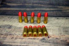 9mm Luger Snap Caps Dummy Rounds – Brass Case – Dry Fire Training Aid 10 Pack