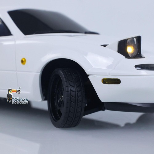 LDRC 1:18 RC Drift Car On Road Vehicle Battery Motor USB Charger MX5 Flip Light - Picture 10 of 18
