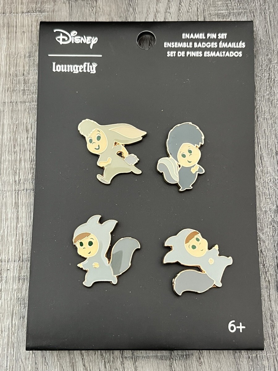 Loungefly Disney Peter Pan Chibi Lost Boys Enamel Pin Set BoxLunch  Exclusive