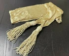 Civil War "BUFF" General / Staff Officer SILK Sash - 90" long - NEW