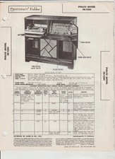 1948 PHILCO Model 48-1284 Phono/Radio Service Manual SAMS Photofact A5