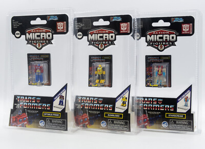World's Smallest Actionfiguren Optimus Prime Bumblebee Starscream Transformers