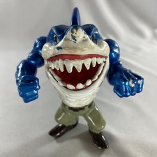 Ripster Street Sharks 6" Street Wise 1994 Mattel Figure metallic blue gray pants